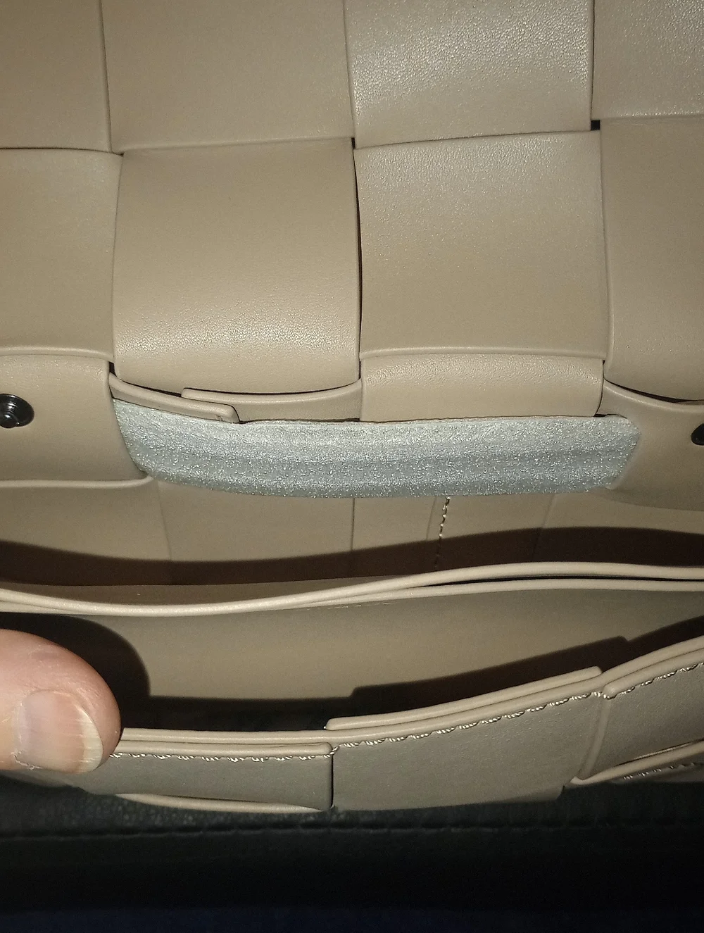 NWT Quince Italian Leather Handwoven Box Belt Bag - Picture 9 of 13